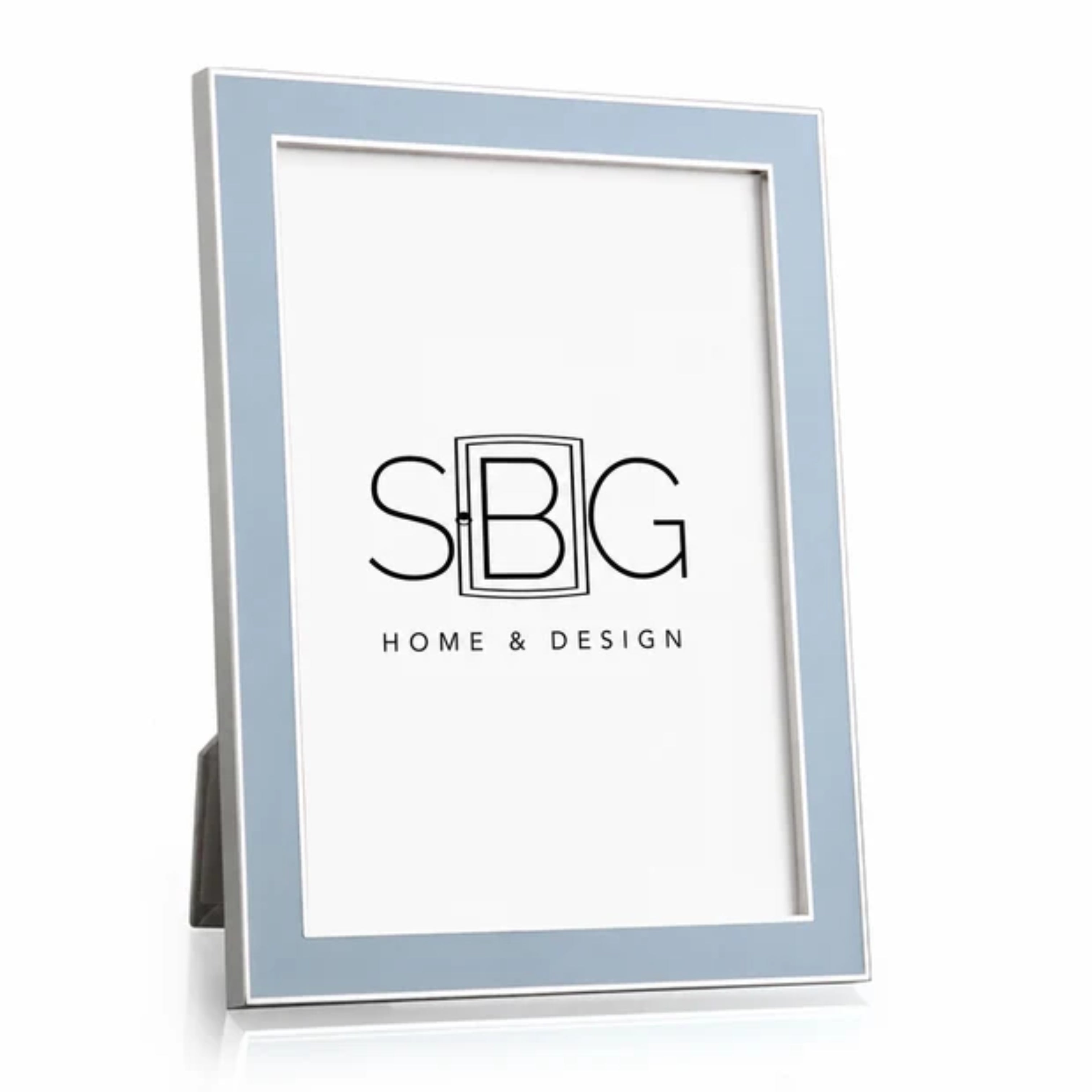 Powder Enamel & Silver Frame