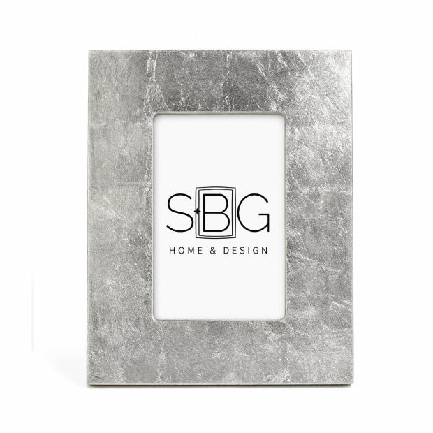 Silver Leaf Photo Frame