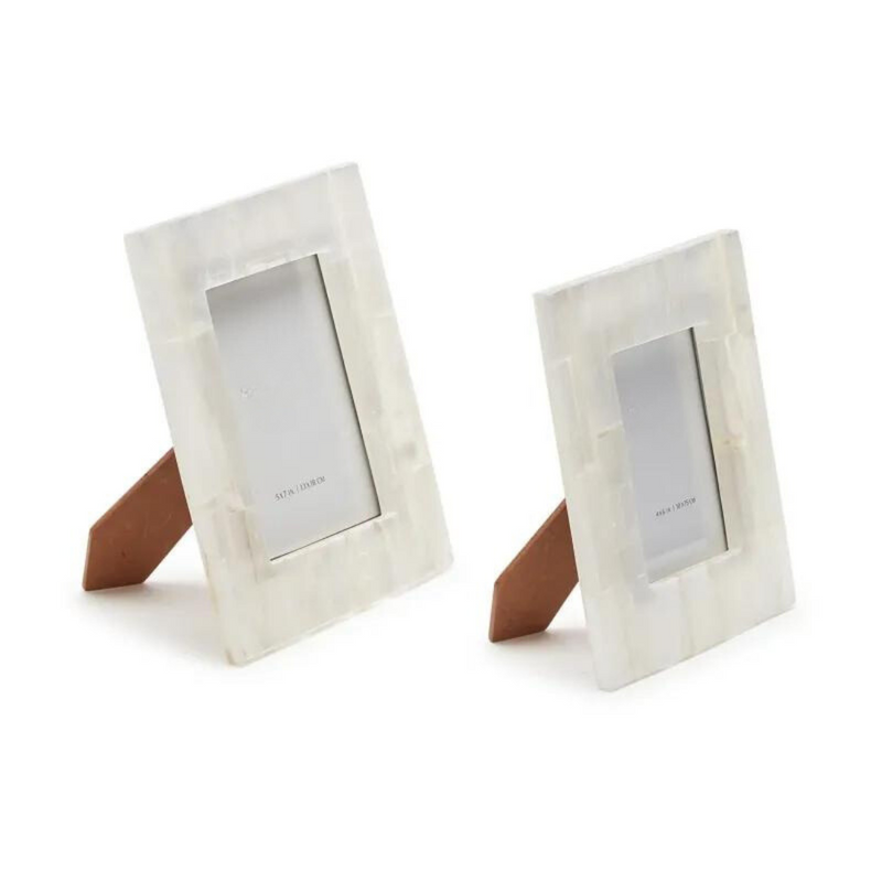 Natural Selenite Photo Frame