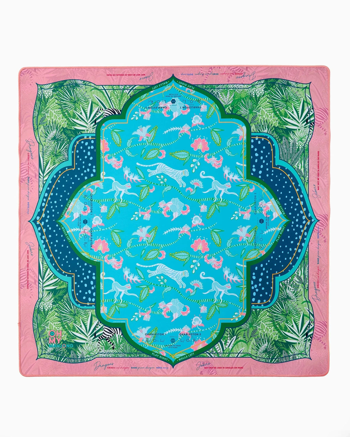 Mahjong Mat Serengeti Games - Oh My Mahjong