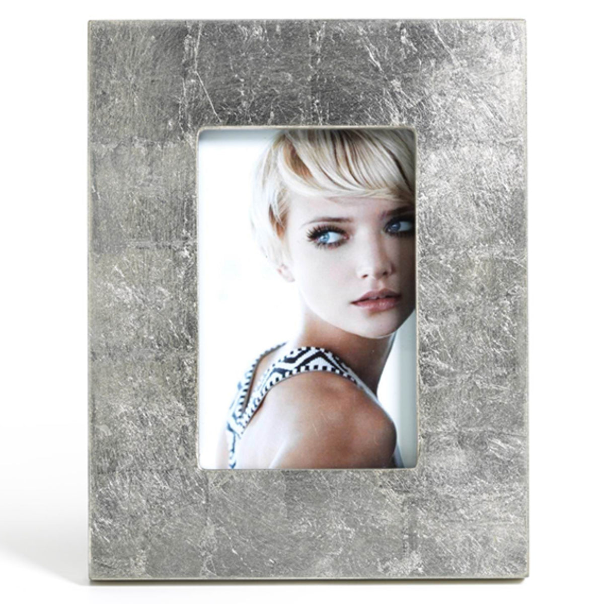 Silver Leaf Photo Frame