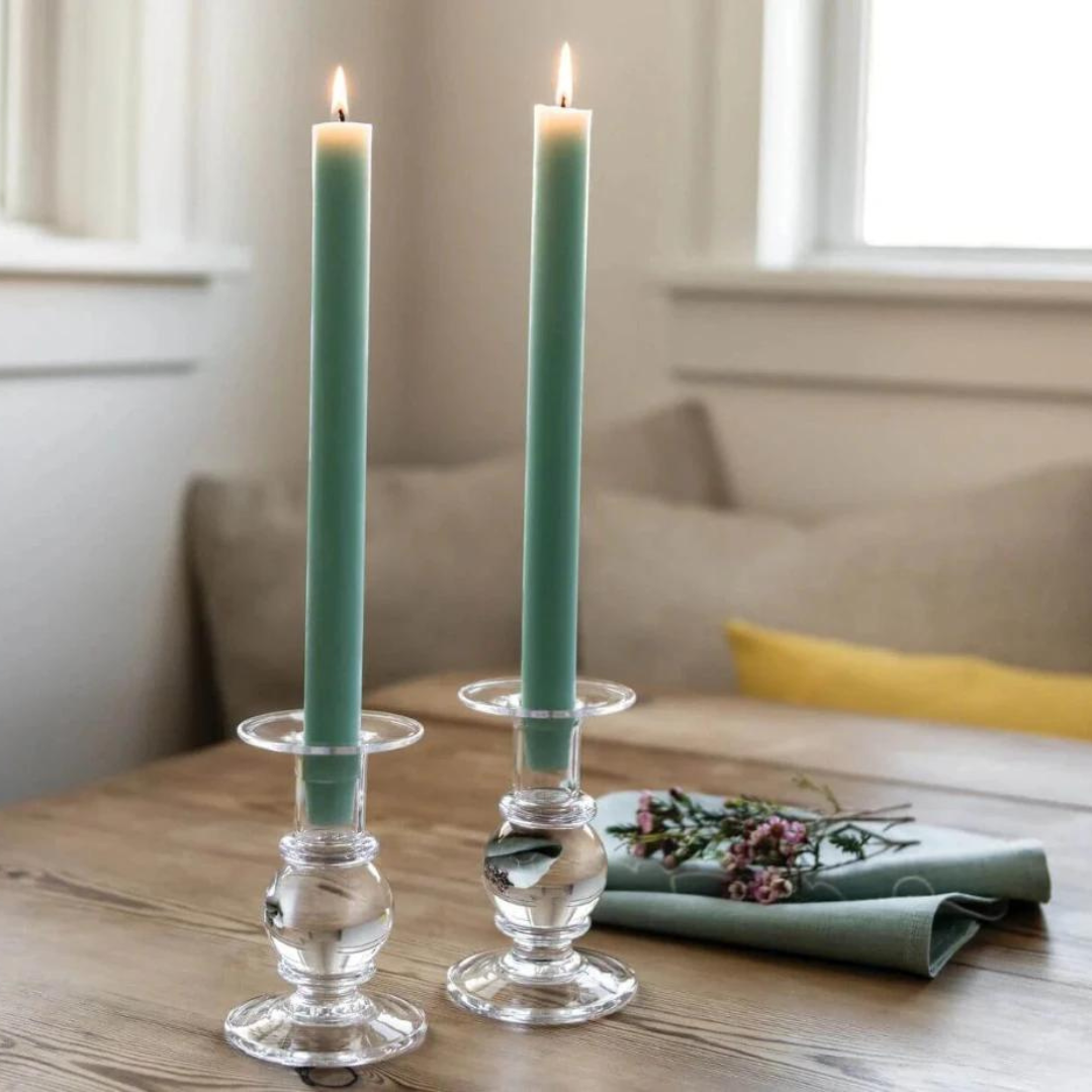 Simon Pearce Hartland Candlestick Small, Set of 2