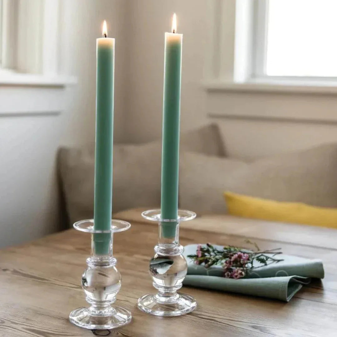 Simon Pearce Hartland Candlestick Small, Set of 2 Votives, Hurricanes & Candleholders