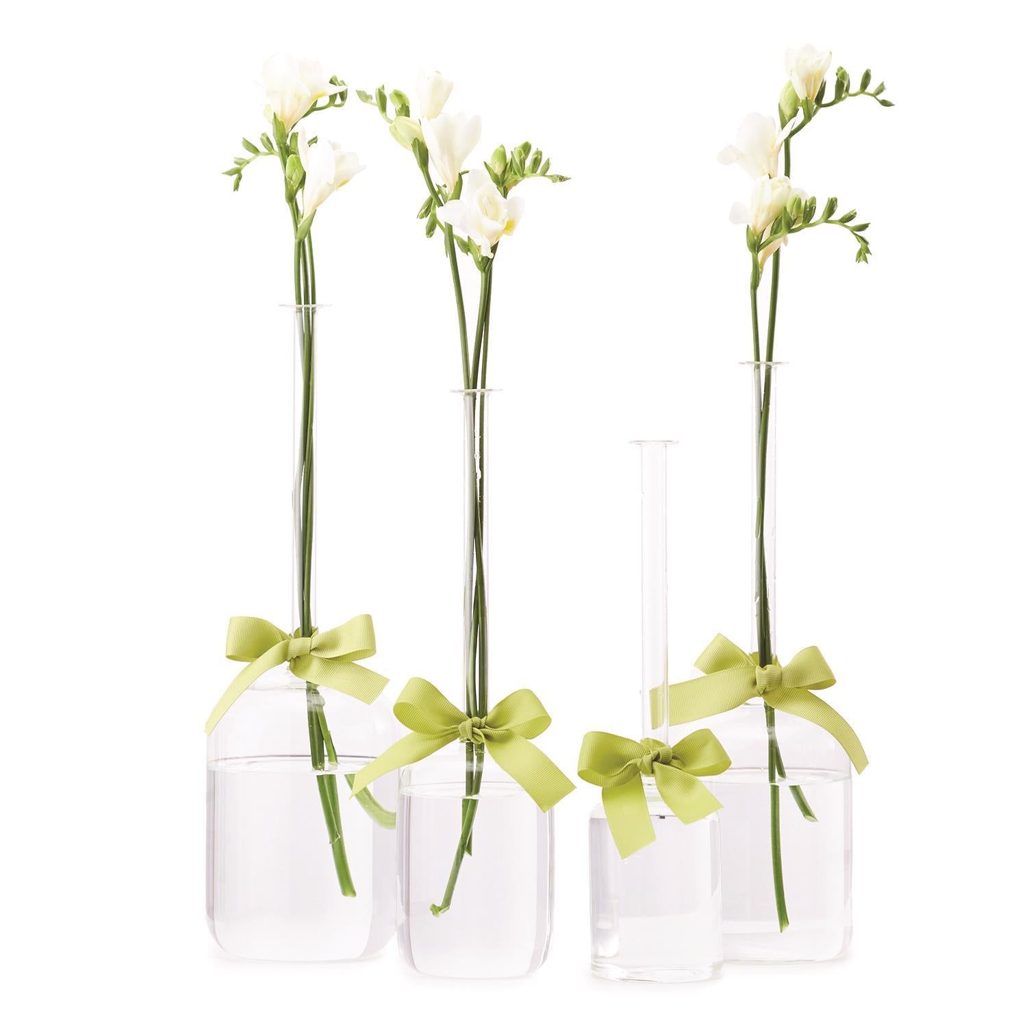 Long Stem Jug Vase Set of 4