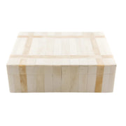 Ivory Lattice Bone Box