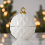 Small Ornament Bowl Holiday Decor