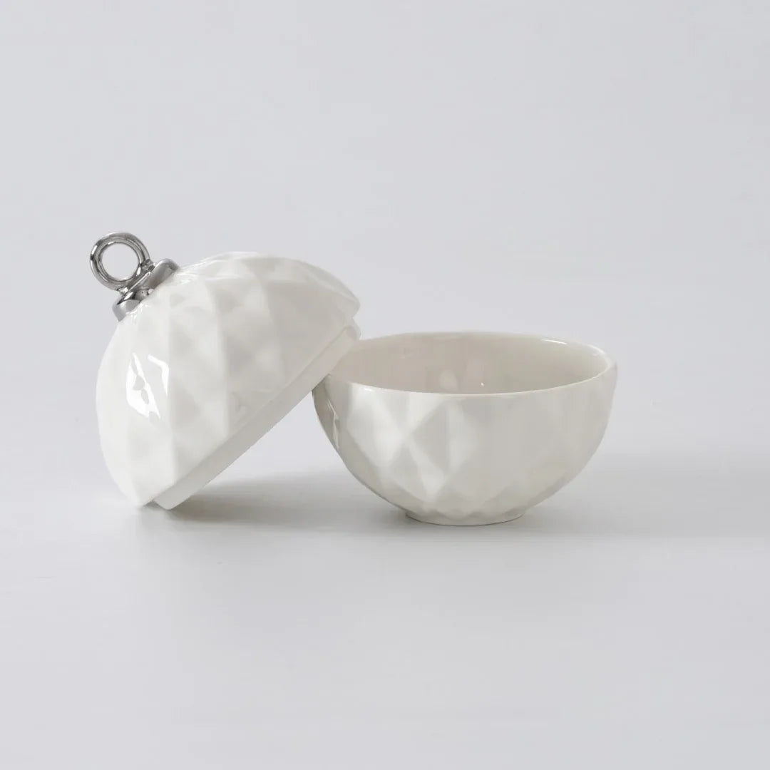 Small Ornament Bowl Holiday Decor
