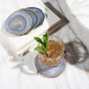 Pedra Gemstone Agate Coasters Coasters