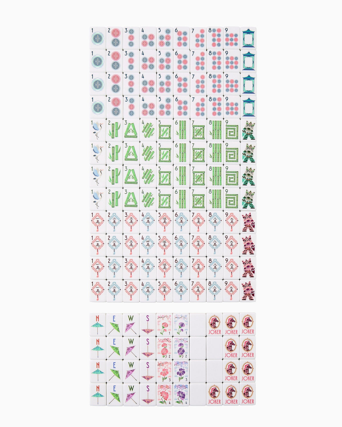 Mahjong Tile Set