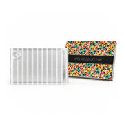 Striped Challah Board Silver