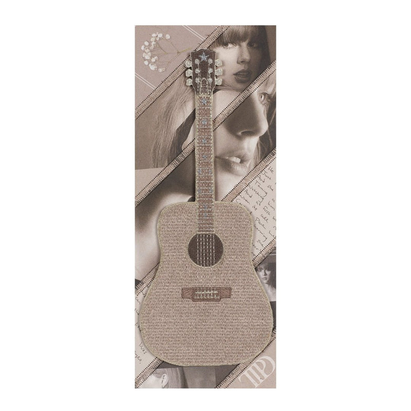 Taylor Swift Tortured Poets Department Guitar Petite Embroidered Artwork