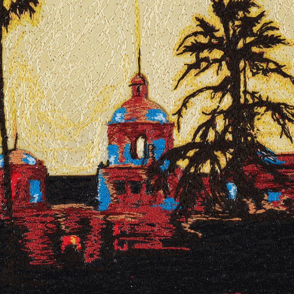The Eagles, Hotel California Embroidered Artwork Art