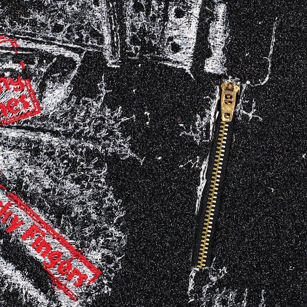 The Rolling Stones, Sticky Fingers Embroidered Artwork Art