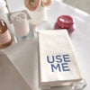 Acrylic Guest Towel Hostess Set USE ME French Blue Hand Towels & Holders