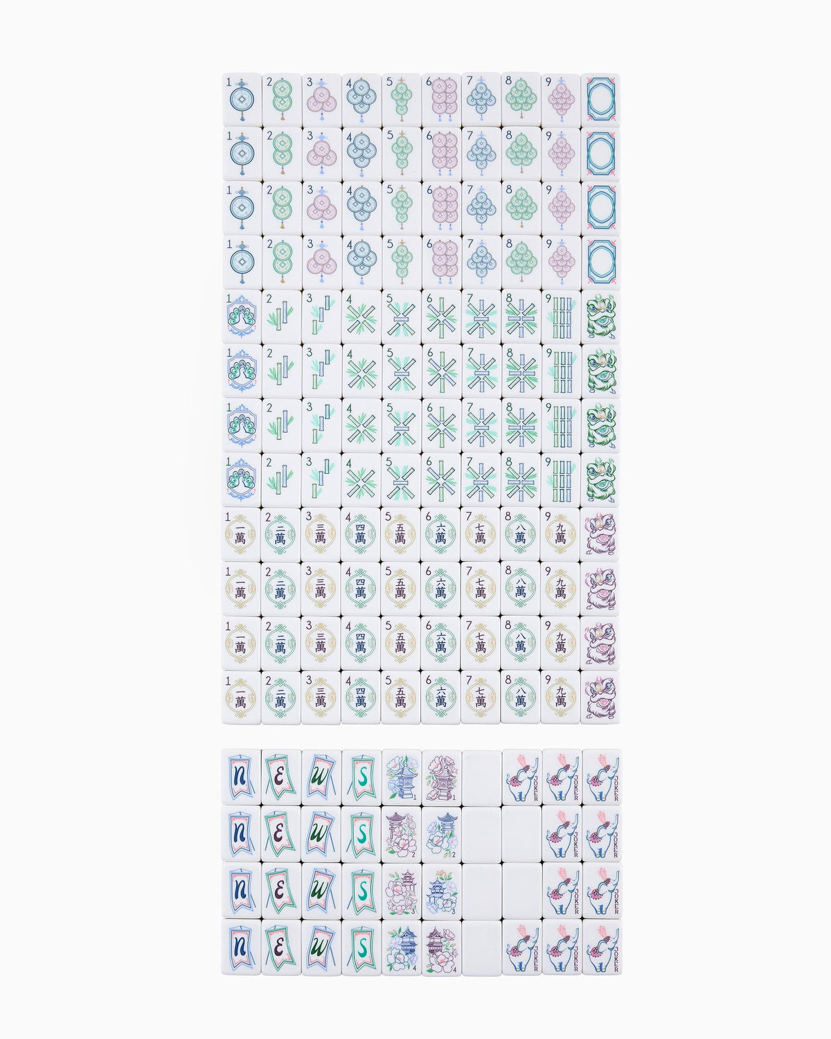 Mahjong Tile Set