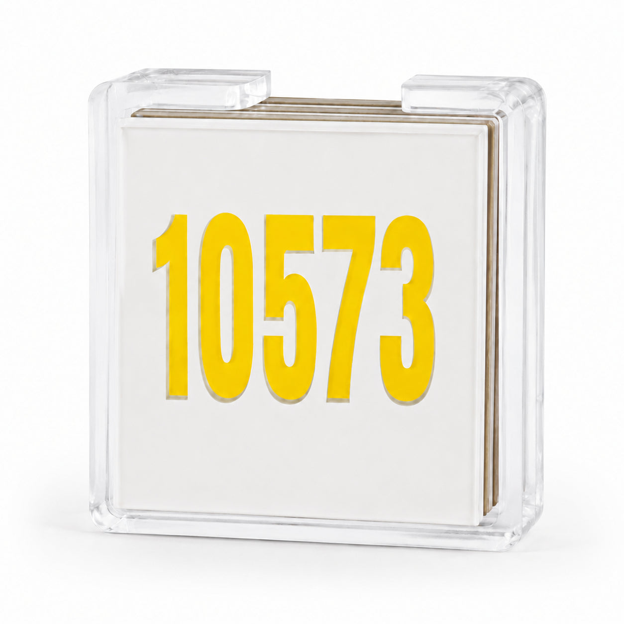 Custom Acrylic Coasters - Set of 4 - with Base